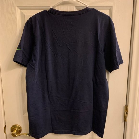 Nike NFL Seattle Seahawks No Time To Sleep Blue T Shirt Mens Size M Regular Fit - Picture 5 of 5